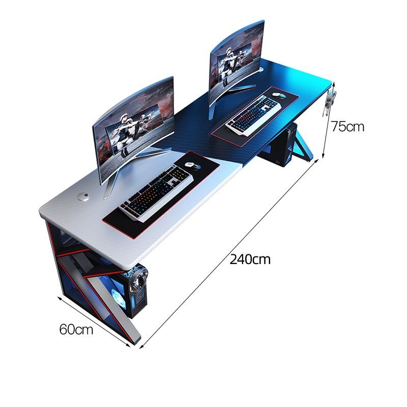 ORANGLES YQ Forever Competition Racing Gaming Desk | RGB LED Computer Table with Carbon Fiber Surface, Ergonomic Design, Cup Holder & Headphone Hook – Esports Workstation for Gamers (Qatar) - detailed closeup view - illustrating benefits - Image 3 of 6 | created for all | Shop YQ Forever Competition Racing Gaming Desk | RGB LED Computer Table with Carbon Fiber Surface, Ergonomic Design, Cup Holder & Headphone Hook – Esports Workstation for Gamers (Qatar) North Carolina | Free Shipping ORANGLES