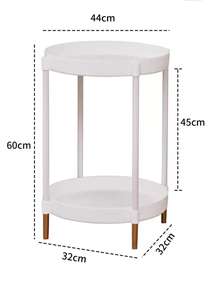 Moderne Simple Mini Coin Côté Armoire En Plastique Canapé Table Maison Chambre Balcon Ensemble Quelques Tables De Chevet Table Basse Petits Espaces - Product Image 6