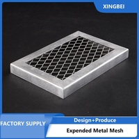 Fábrica de Anping Suministra Directamente Láminas de Malla Metálica Expandida de Aluminio para Techo