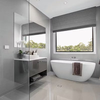 Kit de maison préfabriquée modulaire standard australien, murs extérieurs, villas modernes de luxe