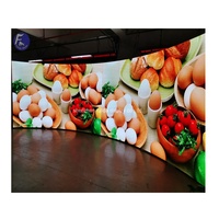 Pantalla LED Flexible para Interiores X,X, Módulo LED Plegable de Alto Contraste para Decoración Interior de Centros Comerciales