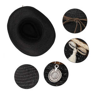 Летняя соломенная шляпа с кисточками - Product Image 4