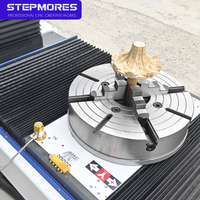 Máquina Fresadora CNC de 5 Ejes con Control NC Studio y Syntec, Servomotor PLC para Tallado de Madera, Espuma y MDF