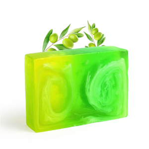 สบู่สมุนไพรออร์แกนิคธรรมชาติ OEM/ODM ขายส่ง ช่วยลดแบคทีเรีย ผิวขาวใส ลดสิว สีผสม สบู่ก้อนทำมือ - Product Image 1
