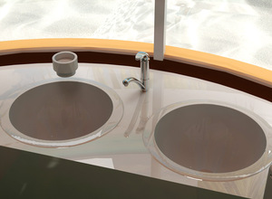 Hình Dạng Cam Đứng Ở Ngoài Trời | Sáng Tạo Thức Ăn Đường Phố Truy Cập | Tùy Chỉnh Hấp Dẫn Ngoài Trời <span class=keywords><strong>Kiosk</strong></span> - Product Image 3