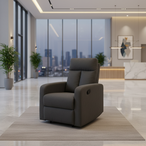 Sillón reclinable eléctrico de lujo extensible con USB para cine, sofá individual, silla de hotel, sofá de hotel - Product Image 1