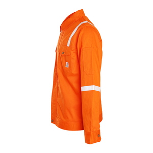 Veste ignifuge, vêtements de travail industriels ignifuges, vêtements orange <span class=keywords><strong>FR</strong></span>, veste <span class=keywords><strong>FR</strong></span> - Product Image 4