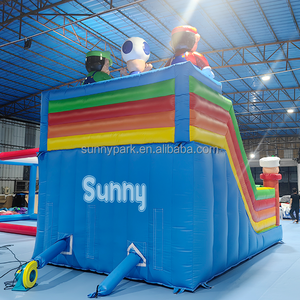 Parque infantil comercial <span class=keywords><strong>Mario</strong></span> <span class=keywords><strong>Bros</strong></span> Jumping Castle <span class=keywords><strong>Mario</strong></span> Bouncy Castle para niños - Product Image 4