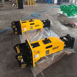 Phụ kiện máy xúc mini SB10, SB20, SB30, búa phá đá thủy lực, búa phá bê tông cho máy xúc đào mini - Product Image 3