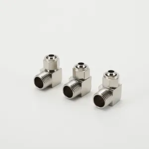 KN-PL One Touch Manifold Male Thread Straight Pc Series Push In To Connect Pneumatic Air Fitting