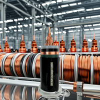 Guda Câble électrique monoconducteur durable et retardateur Isolation XLPE Fils conducteurs en cuivre Câbles d'alimentation résistants
