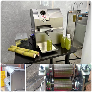Stainless Steel Sugar Cane Juicer Battery Type <b>Juicing</b> Making <b>Machine</b>, High Quality Hot Selling - Product Image 6