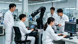 Hoogpresterende robotpalletiseermachine PLC-motor 30kg hoge snelheid pick-and-place kwaliteitsinspectie sorteerapplicaties materiaal - Product Image 6