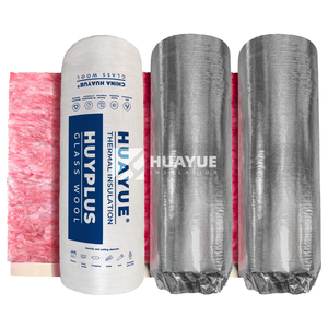 HUAYUE Rollos de lana de fibra de vidrio rosa al <span class=keywords><strong>mejor</strong></span> precio R11 R12 R19 R30 en el mercado de EE. UU. <span class=keywords><strong>Y</strong></span> Canadá - Product Image 1