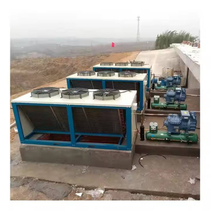 Refroidisseur d'air à fluide de type V, refroidisseur d'air sec, unité de condensation à distance refroidie par air pour <span class=keywords><strong>poissonnier</strong></span>, chambre froide, entrepôt - Product Image 6