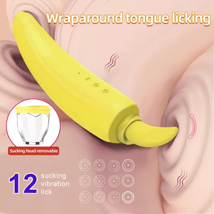 Nouveau Vibrateur Point G 3-en-1 Type Banane 2025 avec Succion Rapide, Léchage de Langue et Vibration – Jouet Sexuel Adulte, Idéal Cadeau pour Femme - Product Image 2
