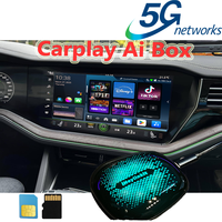 Adaptador Carplay con cable original actualizado para Android 14 compatible con tarjetas SIM 5G conectividad mejorada para coches inalámbricos