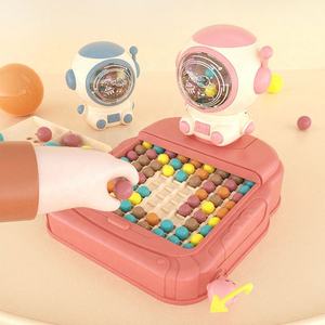 Juguete de rompecabezas de astronautas para niños, cuentas coloridas, <span class=keywords><strong>juego</strong></span> de mesa de entrenamiento lógico, juguete educativo a <span class=keywords><strong>juego</strong></span> - Product Image 3