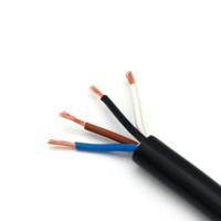 LSZH Câble H03Z1Z1-F H05Z1Z1-F Câble d'alimentation électrique multiconducteur 3x1.5 3x2.5 Câble électrique en cuivre