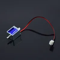 0520D petite mini électrovanne électrique DC 3V 4.5V 6V 12V 24V N/C normalement fermée 2 voies gaz air faible bruit NC vanne électrique