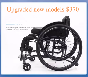 Sedia a Rotelle Sportiva di Lusso in Alluminio 2024, Pieghevole e Leggera, Vendita Calda - Product Image 3