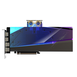 AMD GIGABYTE AORUS Radeon <span class=keywords><strong>RX</strong></span> <span class=keywords><strong>6950</strong></span> <span class=keywords><strong>XT</strong></span> XTREME WATERFORCE WB 16G Carte graphique de jeu d'occasion avec 16 Go de mémoire GDDR6 Support OverClock - Product Image 2