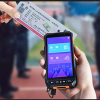 Escáner de Códigos de Barras Android 13, Computadora de Mano PDA de 5.5 Pulgadas con Escáner QR 2D, WIFI, 4G para Inventario de Almacén, Logística y Entrega