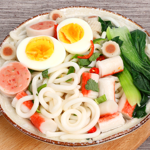 บะหมี่อุด้งสำเร็จรูปบะหมี่กึ่งสำเร็จรูปบะหมี่กึ่งสำเร็จรูปอูดอนแบบสดแช่แข็งอาหารจีน - Product Image 2