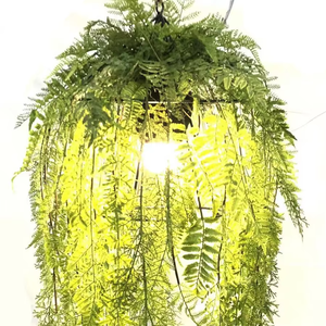 EG-A139 artificielle plante verte fougère herbe décorations suspendues de haute qualité dans l'air décoration de <span class=keywords><strong>la</strong></span> maison série forestière - Product Image 1