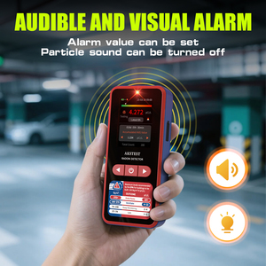 <span class=keywords><strong>Detector</strong></span> de Radônio Sensor de Alarme Monitor de Qualidade do Ar Detectores de Gás <span class=keywords><strong>Detector</strong></span> de Gás Radônio Semicondutor - Product Image 3