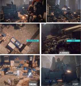 เครื่องเล่นเกมยิงปืน VR ในร่ม แพลตฟอร์มเกมยิงปืนอินฟินิตี้วอร์สำหรับ <span class=keywords><strong>4</strong></span> ผู้เล่น - Product Image 6