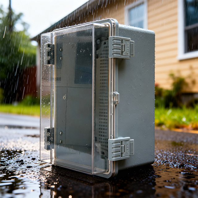 Factory Price IP68 300*200*170 Waterproof Flip-Latch Enclosures Box ABS Material Junction Box CE ROHS Certified -40~+75