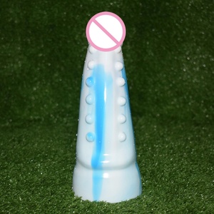 Faak - Masajeador de Clítoris con Forma de Pene Grande, Dildo Anal de Bambú Grueso, Juguete Sexual Erótico, Masturbador Anal, Dildo de Cuerno de Buey para Mujeres - Product Image 6