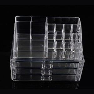 Customized factory directly big size clear acrylic cosmetic organizer