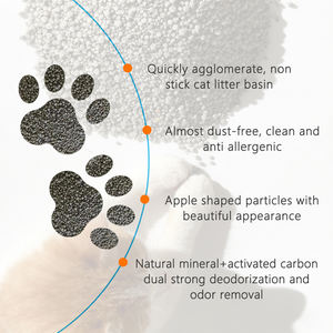 كرات الفحم النشط القابلة للتحلل الحيوي لتنقية الهواء 4 كجم 5 لتر للتحكم في رائحة فضلات القطط - Product Image 3