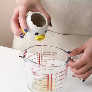 B-70 Nuevo y Encantador Utensilio de Cocina, Herramienta para Huevos, Filtro de Huevos de Cerámica Creativo con Diseño de Dibujos Animados, Separador de Claras y Yemas - Product Image 4