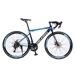 Vélo de route en aluminium noir à disque, transformation manuelle, 14 vitesses, roues 700c, cadre urbain ordinaire GR-F8, vélo de course GR - Product Image 3