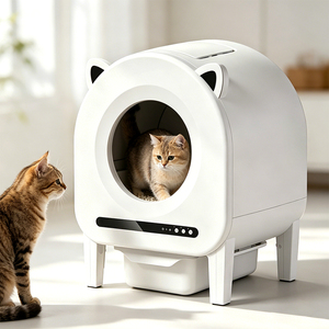 ผลิตภัณฑ์สำหรับสัตว์เลี้ยงระดับพรีเมียม Kattenbak ได้รับการรับรองมาตรฐาน CE และ RoHS ปลอดภัย เป็นมิตรต่อสิ่งแวดล้อม อุปกรณ์ทำความสะอาดสำหรับสัตว์เลี้ยงในครัวเรือน - Product Image 1