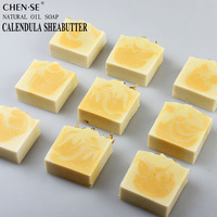 Sabun Minyak Esensial Bunga Kering Perawatan Kulit Wajah dan Tangan, Sabun Mandi Buatan Tangan, Sabun Herbal Alami, Stok Besar