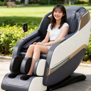 SL Dual <b>Track</b> 4D Robotic Arm Massage Chair Full Body Massage For Home Elderly Use - Product Image 5