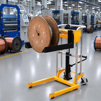 Nouveau transpalette hydraulique portable en acier de 400 kg, 700/1100/1400 mm, pour la vente au détail et la fabrication