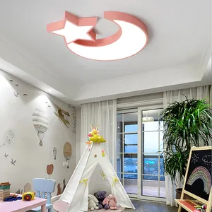 Nordic Designer 36w Star Moon Schlafzimmer Led Home Decken leuchte Lichter Modern For Home