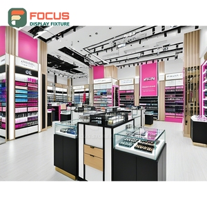 High Quality Retail Shop Glass Wall Display Unit Space Planning Cosmetic Display Cabinet - Product Image 6