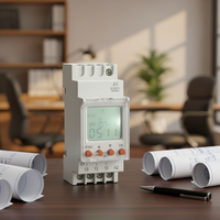 RELETEK RD-TPM1 relais temporisés numériques monocanal multifonction haute puissance miniature AC/DC 24V-264V 50/60Hz scellé