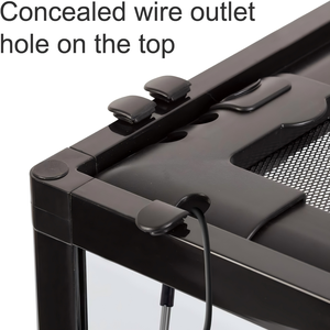 Reptizoo Glas Amphibiengehege Großes Reptiliengehege <span class=keywords><strong>Terrarium</strong></span> aus Glas - Product Image 4