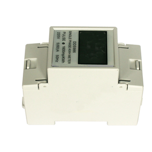 2 Cực DDS986 Màu Xám Một Pha Din Rail Đồng Hồ Điện Tử Kỹ Thuật Số Với Kích Thước Nhỏ - Product Image 6