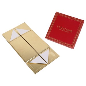 กล่องของขวัญกระดาษแข็งพับมือแบบหรูหราสามารถปรับแต่งได้ตามความต้องการเฉพาะ - Product Image 2