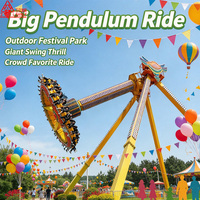 Manège Pendulaire Géant Sanly 24/36 Places – Grand Équipement d'Attraction Extérieur pour Fêtes Foraines et Parcs à Vendre