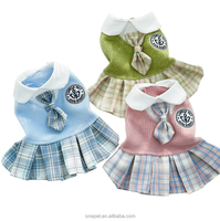 Robe pour chats, boutique pour animaux de compagnie, vente en gros, vêtements pour chats automne-hiver, pull confortable, jupe JK, robe pour chat