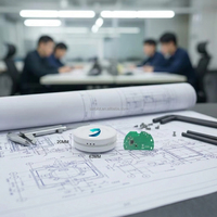 STiE9 Nordic Chip BT Low Energy IBeacon Eddystone BLE5.0 Beacon Capteur d'humidité et de température